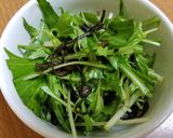 水菜のピリ辛塩こんぶ和え作り方5写真
