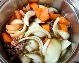簡単!バター風味ひき肉じゃが作り方4写真