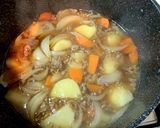 簡単!バター風味ひき肉じゃが作り方7写真