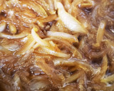 厚切りハムの玉ねぎしょうが風味ソースかけ作り方4写真