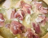 鶏もも肉と白菜の豆乳ラーメン鍋作り方1写真