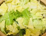 鶏もも肉と白菜の豆乳ラーメン鍋作り方2写真
