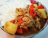 暖色ポークカレー作り方4写真