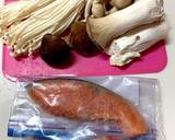 簡単！鮭ときのこのホイル蒸し焼き作り方1写真
