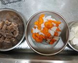 黒さつま鶏の根菜汁作り方2写真