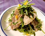 豚肉と豆苗のレモン塩ソテー✨作り方4写真