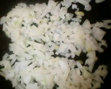 とろとろ卵の煮込みハンバーグ丼作り方1写真