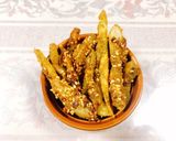 簡単！菊芋のスティック唐揚げ（カレー味）作り方6写真