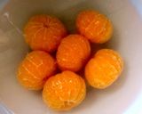簡単・みかんのコンポート&フルーツサンド作り方1写真