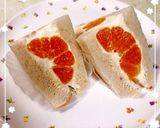簡単・みかんのコンポート&フルーツサンド作り方5写真