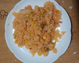 キムチオムライス作り方3写真