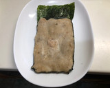 簡単自然薯の磯辺揚げ　海苔巻き　磯辺チン作り方6写真