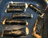 簡単自然薯の磯辺揚げ　海苔巻き　磯辺チン作り方14写真