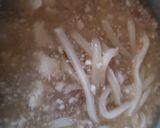 鶏そぼろあんかけうどん作り方4写真