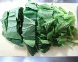 電子レンジでコマツナのツナマヨ作り方1写真