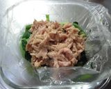 電子レンジでコマツナのツナマヨ作り方6写真