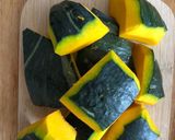 かぼちゃのそぼろあんかけ作り方1写真