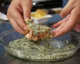 大和肉鶏の香草パン粉焼き作り方12写真
