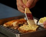 大和肉鶏の香草パン粉焼き作り方11写真