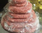 クリスマスに捧げる肉のツリー作り方8写真