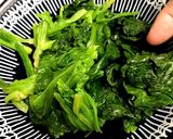 ほうれん草のごま和えぽん酢風味作り方1写真