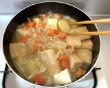 そぼろ入り＊やわらか野菜と厚揚げの煮物＊作り方15写真