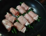 肉巻き人参とインゲン作り方3写真