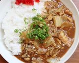 時短レシピ！鯖の水煮缶と白菜の簡単カレー作り方5写真