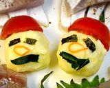 サンタさん可愛い♡フルーティカルパッチョ作り方2写真