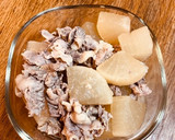 残り物の煮物をお弁当用リメイク！焼き大根作り方2写真