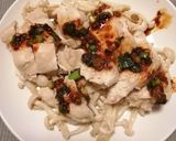 鳥胸肉とキノコ蒸し作り方4写真