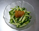 №２８　不思議にハマル　甘味噌きゅうり作り方3写真