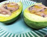 簡単 アボカドのチーズ焼き イカの塩辛編作り方1写真