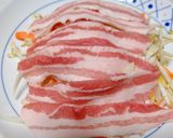 豚ばら肉の野菜蒸し作り方2写真