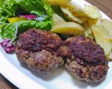 肉々しい！オニオンソースハンバーグ♪作り方10写真