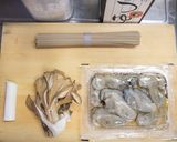 牡蠣と舞茸の蕎麦作り方1写真