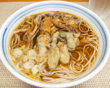 牡蠣と舞茸の蕎麦作り方6写真
