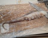 マダコの刺身作り方1写真