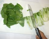 青梗菜の豆乳クリーム煮♪簡単作り方3写真