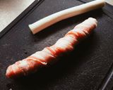 豚バラのねぎ巻き❤️こってり味噌だれ作り方2写真