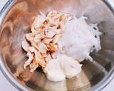 バター風味の大根とささみのサラダ☆作り方4写真