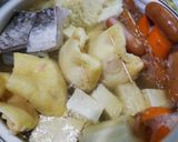 鶏巾着と鱈のお鍋作り方6写真