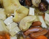 鶏巾着と鱈のお鍋作り方5写真