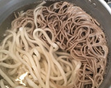 簡単　お蕎麦屋さんのカレーうどん、蕎麦作り方3写真