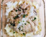 電子レンジ♪塩麹鶏肉と白菜のレンチン蒸し作り方8写真