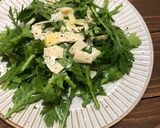 シンプル！簡単！美味しい！春菊のサラダ作り方3写真