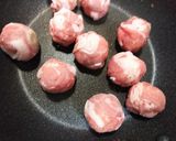 肉巻きウズラ作り方4写真
