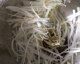 納豆のシソ海苔タレで油揚げのねぎシソ和え作り方2写真