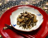 お節に★しっとり牛蒡の田作り(うま煮)作り方7写真