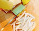 栄養の宝庫☆大根の皮のきんぴら作り方1写真